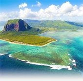 the magic beauty of waterfalls under the sea at mauritius island 52716