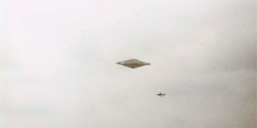 the most blurred photo of ufo released after 32 years 122652