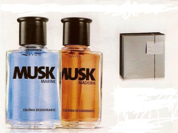 Wild animals emitting a scent similar to that of musk