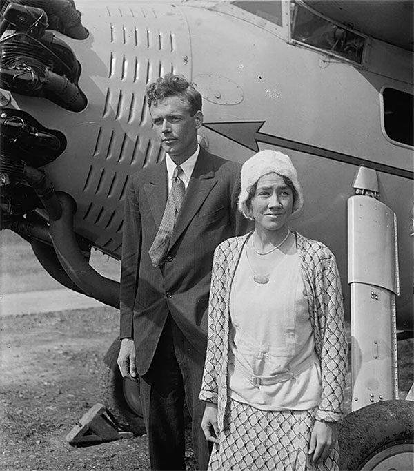 Charles and Anne Lindbergh in 1929.