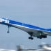 why the legendary supersonic concorde flew slowly when painting blue 135676