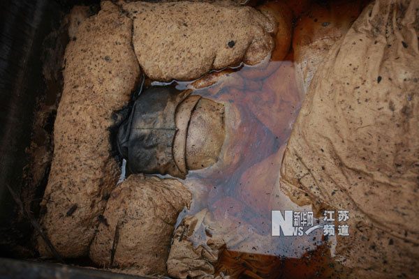 Inside the third coffin is a stunning sight.