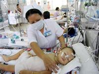 Meningitis treatment for children at Children's Hospital 1, Ho Chi Minh City