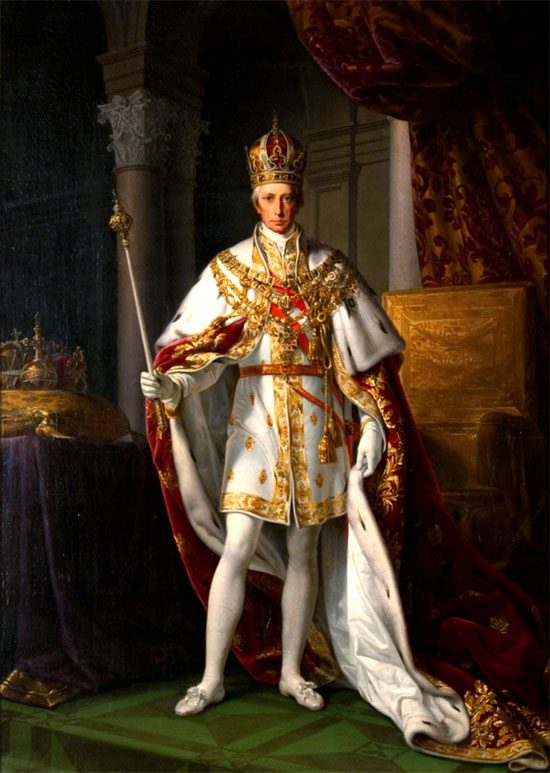 The last Emperor Franz II of the Holy Roman Empire