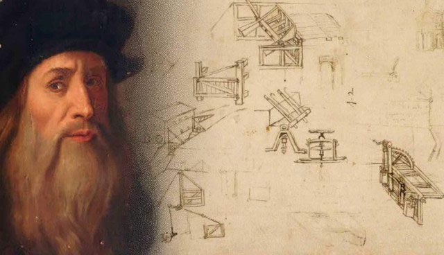 Many of da Vinci's inventions and ideas were centuries ahead of his time