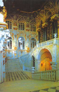 The palace entrance during festive occasions is the Jordan or Ambassador staircase.