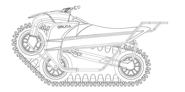 This motorcycle is also planned to be produced in two versions of 150kg and 300kg.