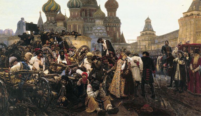 Before, Russia was a backward country.