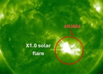 a solar storm intensifying will impact earth 134262