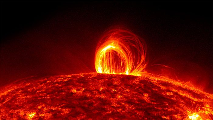 Image of the Sun's surface.