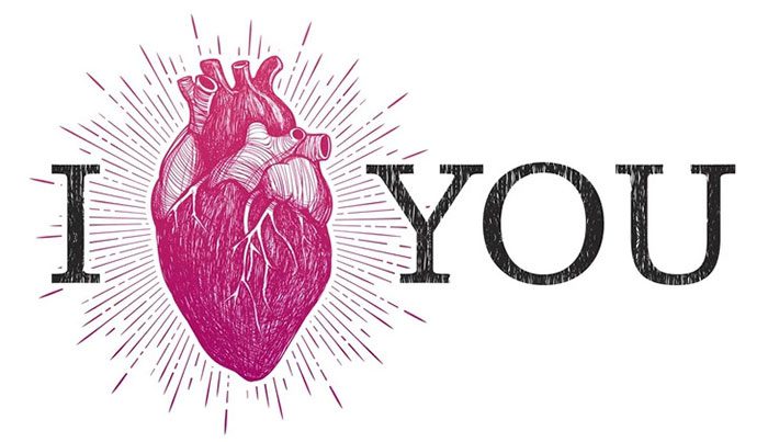 The heart symbol speaks not of the heart, but of human emotions and feelings