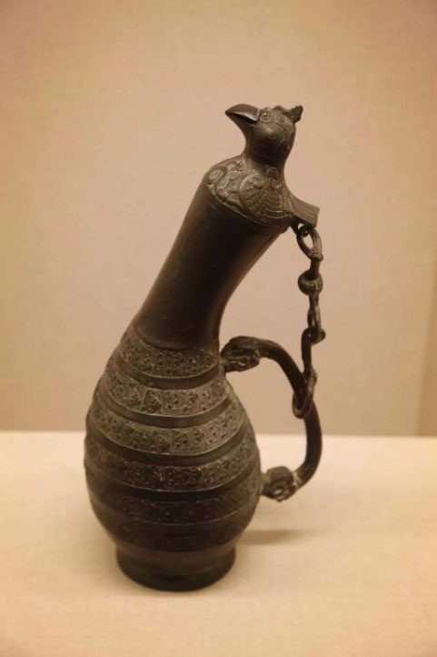 Bronze Wine Vessel from the Warring States Period