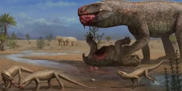 brazil finds rare stone sculpture of prehistoric crocodile 135116