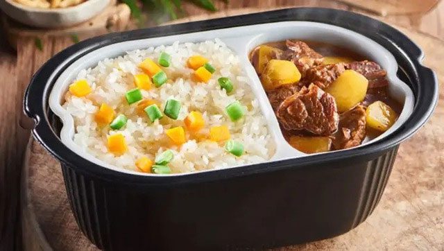 The rice in self-heating rice is not real rice.