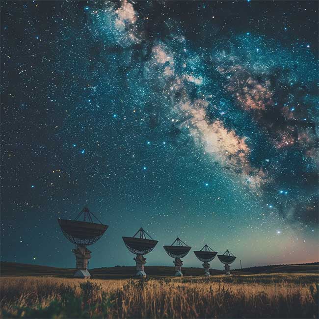 Radio telescopes continue their search for extraterrestrial life