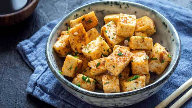 Tofu as a substitute for meat protein, promoting longevity