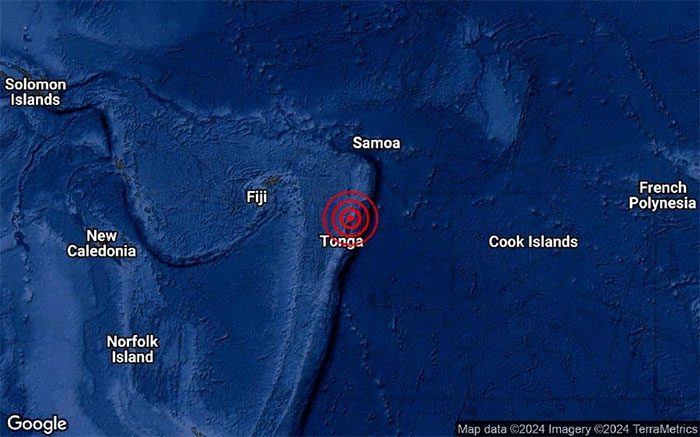 6.6 magnitude earthquake in the Pacific Ring of Fire on May 27