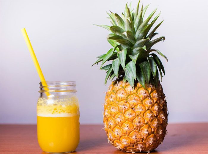 Individuals with a history of high blood pressure consuming large amounts of pineapple