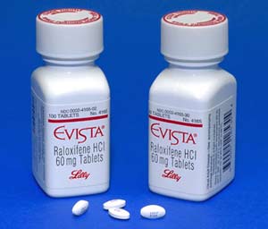 Raloxifene is marketed under the brand name Evista as an osteoporosis treatment