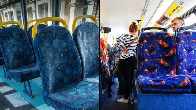 Some buses are equipped with alternative safety systems instead of seat belts