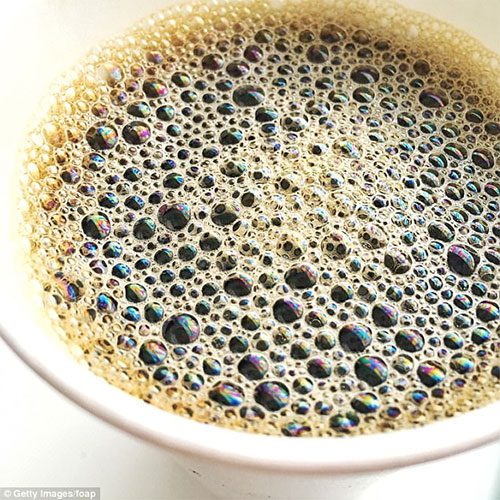 Even bubbles in a coffee cup can sometimes trigger their discomfort.