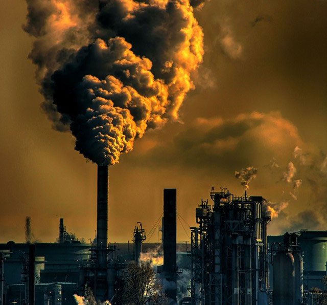 CO2 is the main greenhouse gas emitted by humans during production, daily life.