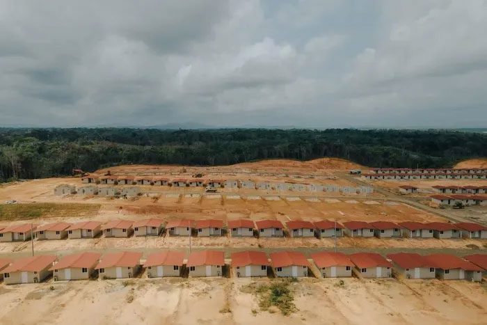 The Isber Yala resettlement area for the Guna indigenous people, in March 2023.