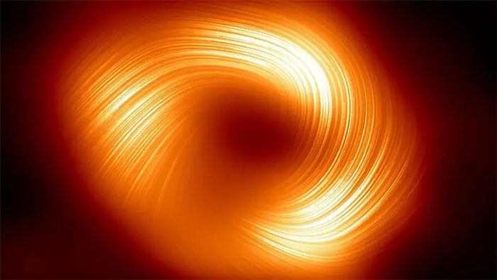 Latest image of the supermassive black hole Sagittarius A*