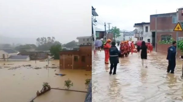 The lives of residents are completely stalled due to heavy rain.