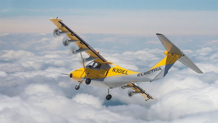 In tests in Virginia, the aircraft took off in just 52m of runway and landed in 35m.