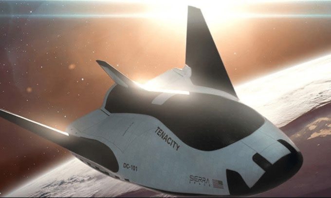 Simulation of the Tenacity spacecraft.