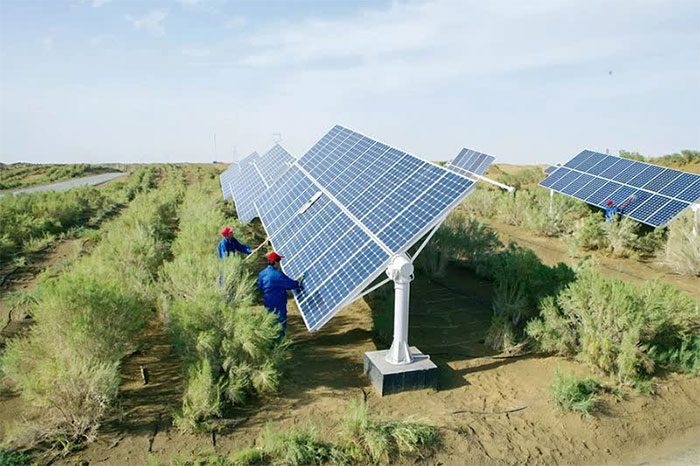 Solar power generators