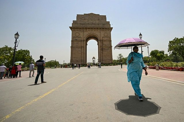 Residents of India struggling against record heat.