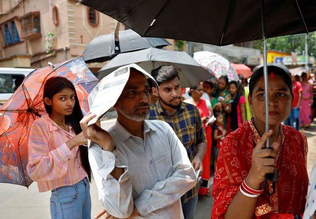 This year's heatwave coincides with the national election period