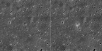 nasa captures chinese rocket in far side of the moon 135060