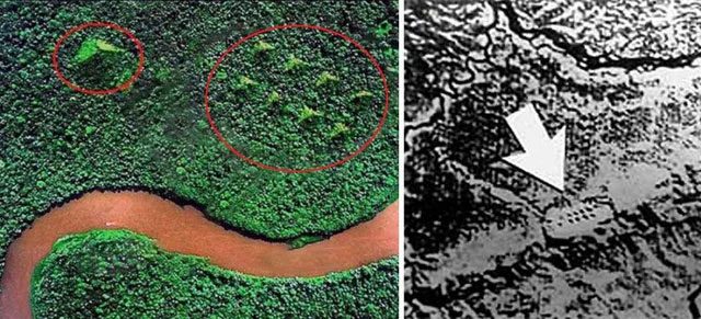 The small dots in NASA's satellite images are suspiciously like the Paratoari pyramids.