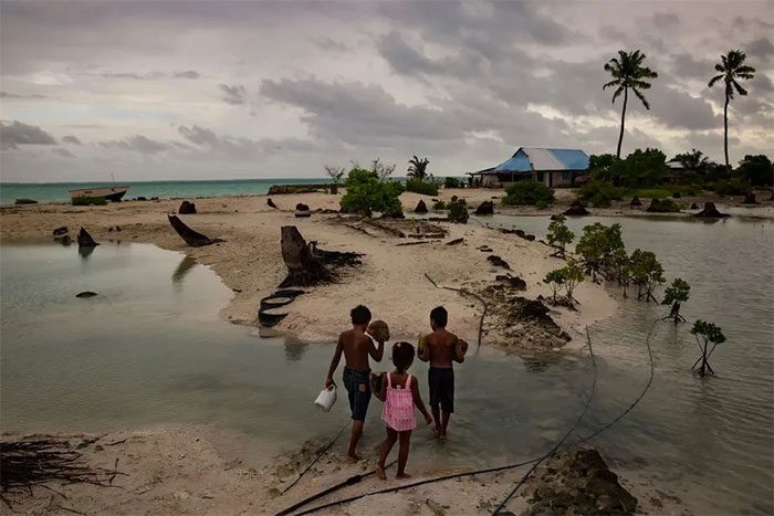 Kiribati is one of the Pacific nations that unilaterally changed its date.