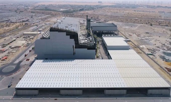 Warsan's waste-to-energy plant in Dubai