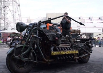 panzerbike the worlds most powerful motorcycle equipped with tank engine 134859