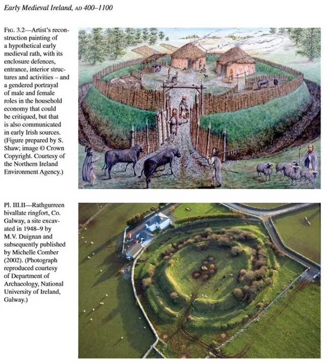 Initially, Fairy Forts were likely circular enclosures that protected both livestock and humans.