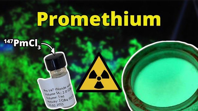 Promethium is an artificial element forged in the fires of the Manhattan Project.