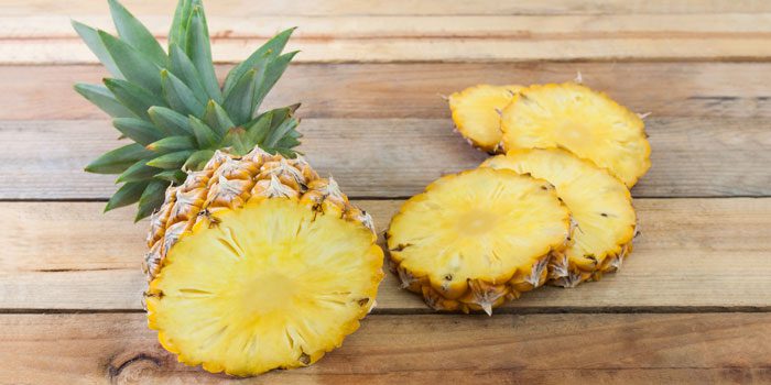 Pineapple is rich in vitamin C, calcium, potassium, and folate…