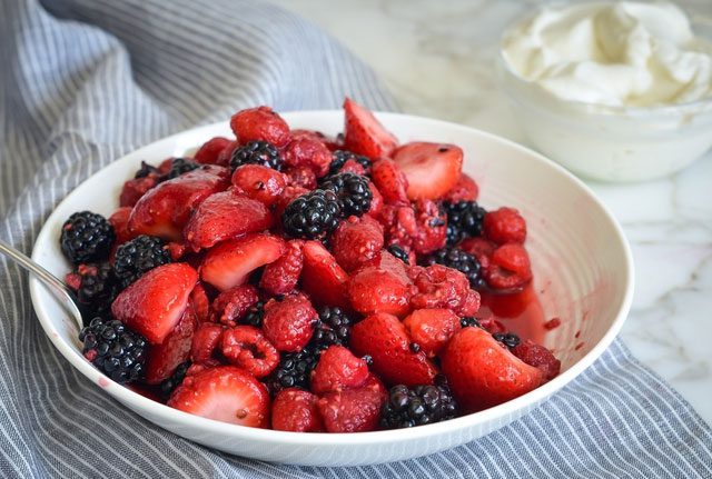 Berries are a source of antioxidants