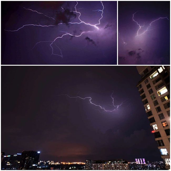 According to the National Meteorological and Hydrological Administration, Vietnam experiences 2 million lightning strikes each year