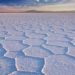 strange patterns on the largest salt flat in the world 134477