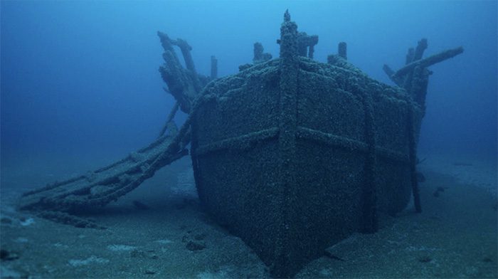 The Africa has been lying at the bottom of Lake Huron for 128 years