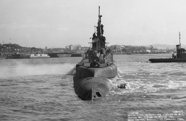 USS Harder is one of the most famous submarines of the United States during World War II.