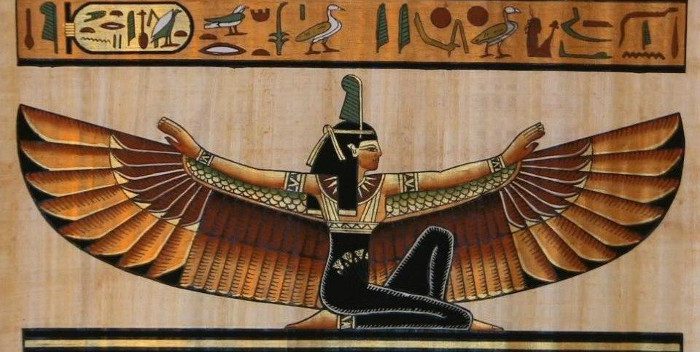 Goddess Isis.