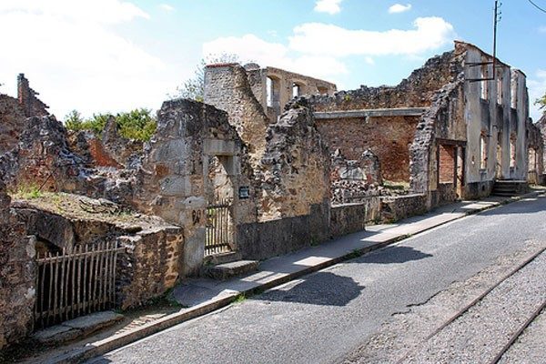 The Town of Oradour-sur-Glane, France