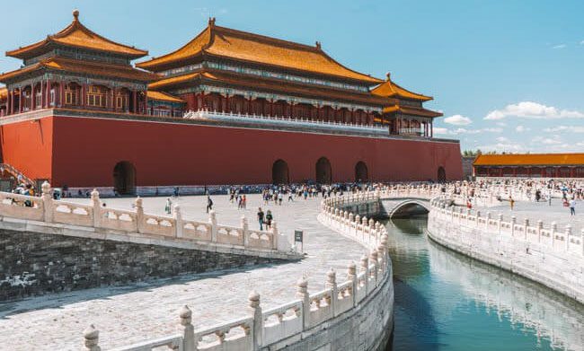 The Forbidden City is built extremely solid and magnificent.